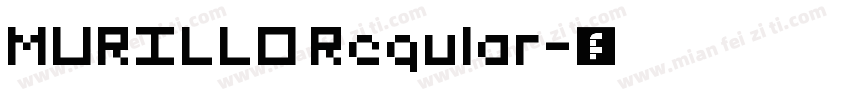 MURILLO Regular字体转换